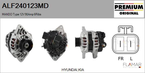 FLAMAR ALF240123MD - Alternateur droxauto.com