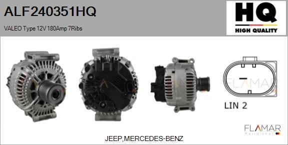 FLAMAR ALF240351HQ - Alternateur droxauto.com