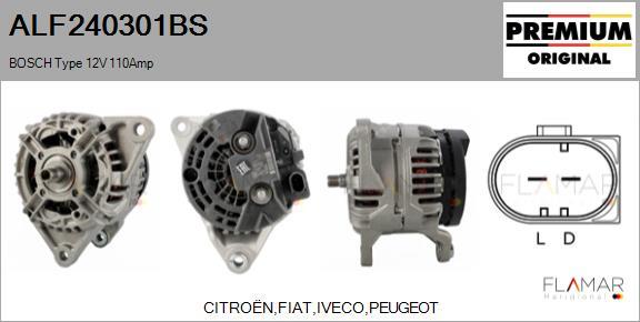 FLAMAR ALF240301BS - Alternateur droxauto.com