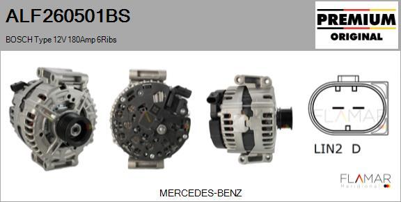 FLAMAR ALF260501BS - Alternateur droxauto.com