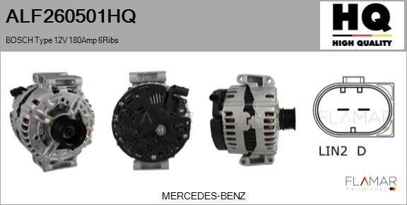 FLAMAR ALF260501HQ - Alternateur droxauto.com