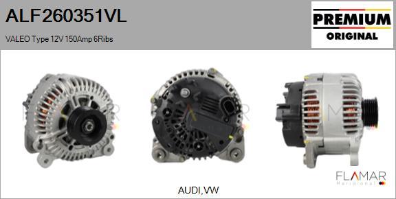 FLAMAR ALF260351VL - Alternateur droxauto.com