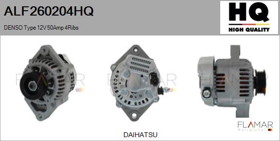 FLAMAR ALF260204HQ - Alternateur droxauto.com
