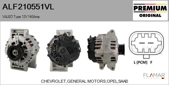 FLAMAR ALF210551VL - Alternateur droxauto.com