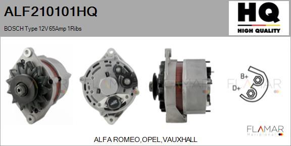 FLAMAR ALF210101HQ - Alternateur droxauto.com