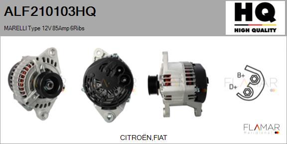 FLAMAR ALF210103HQ - Alternateur droxauto.com