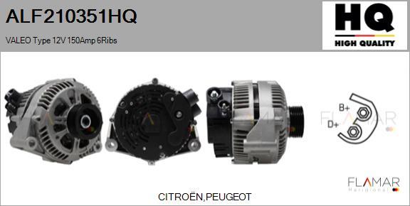 FLAMAR ALF210351HQ - Alternateur droxauto.com