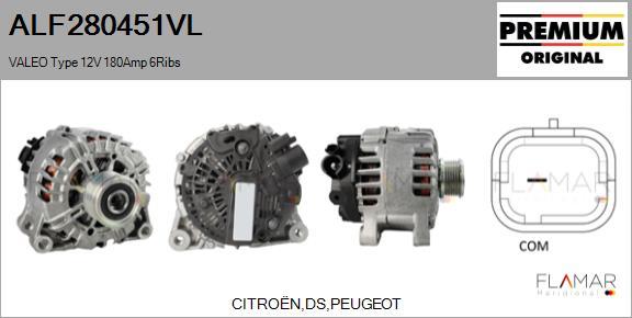 FLAMAR ALF280451VL - Alternateur droxauto.com