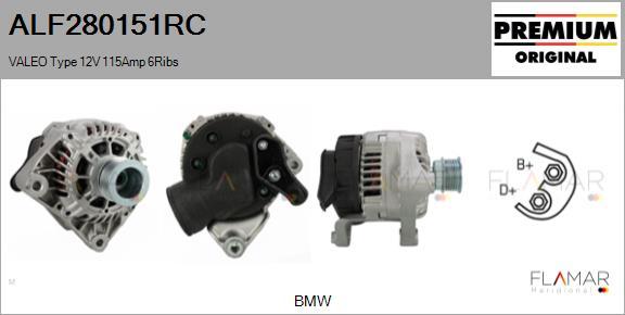 FLAMAR ALF280151RC - Alternateur droxauto.com