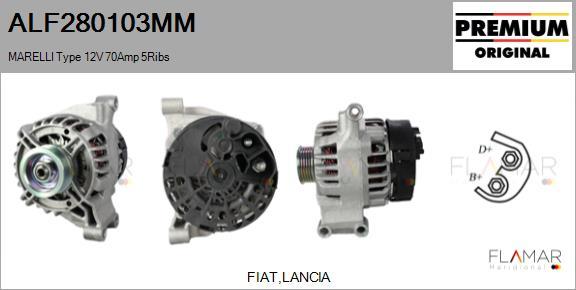 FLAMAR ALF280103MM - Alternateur droxauto.com