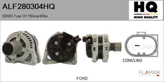 FLAMAR ALF280304HQ - Alternateur droxauto.com