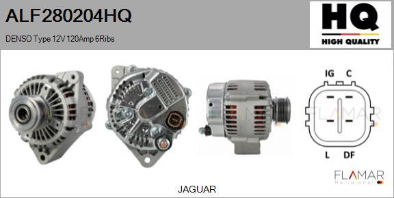 FLAMAR ALF280204HQ - Alternateur droxauto.com
