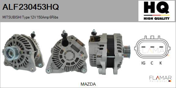 FLAMAR ALF230453HQ - Alternateur droxauto.com