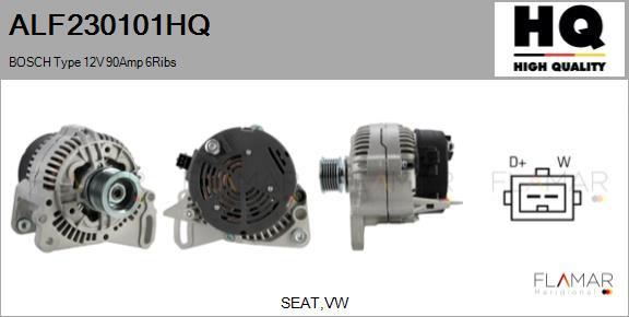 FLAMAR ALF230101HQ - Alternateur droxauto.com