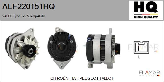 FLAMAR ALF220151HQ - Alternateur droxauto.com