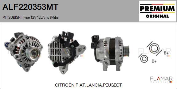 FLAMAR ALF220353MT - Alternateur droxauto.com