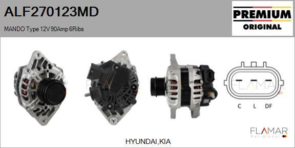 FLAMAR ALF270123MD - Alternateur droxauto.com