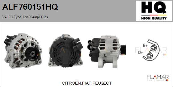 FLAMAR ALF760151HQ - Alternateur droxauto.com