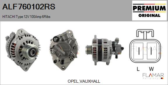 FLAMAR ALF760102RS - Alternateur droxauto.com