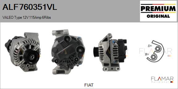 FLAMAR ALF760351VL - Alternateur droxauto.com