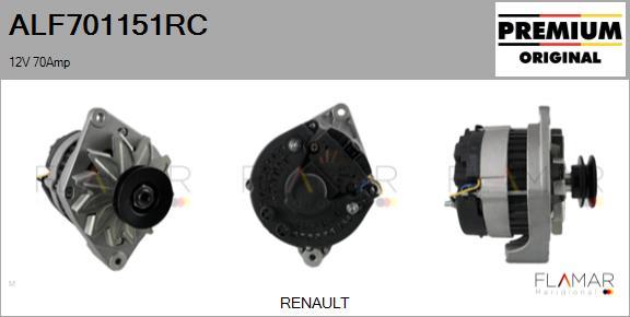 FLAMAR ALF701151RC - Alternateur droxauto.com