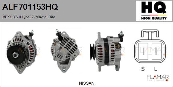 FLAMAR ALF701153HQ - Alternateur droxauto.com