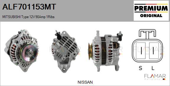 FLAMAR ALF701153MT - Alternateur droxauto.com