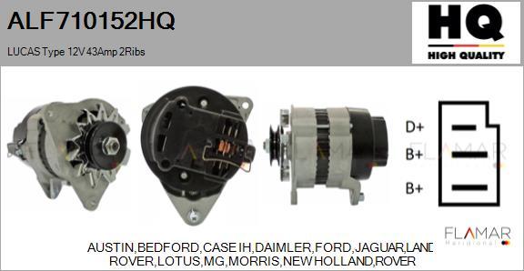 FLAMAR ALF710152HQ - Alternateur droxauto.com
