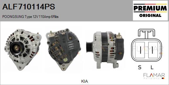 FLAMAR ALF710114PS - Alternateur droxauto.com