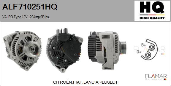 FLAMAR ALF710251HQ - Alternateur droxauto.com