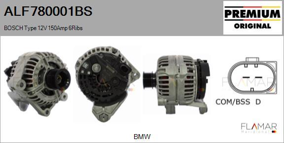 FLAMAR ALF780001BS - Alternateur droxauto.com