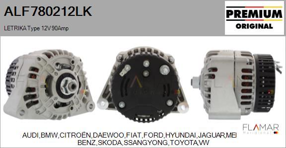 FLAMAR ALF780212LK - Alternateur droxauto.com