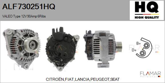 FLAMAR ALF730251HQ - Alternateur droxauto.com