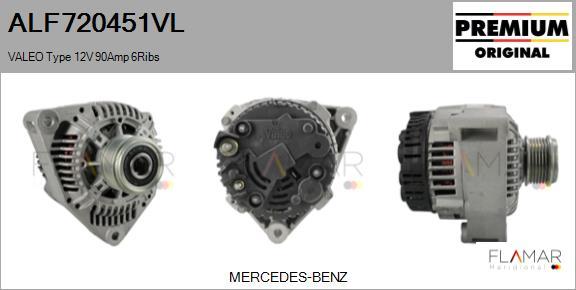 FLAMAR ALF720451VL - Alternateur droxauto.com