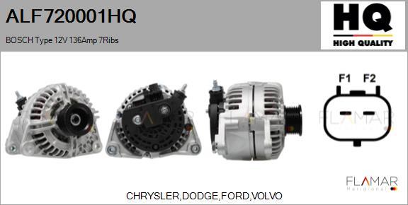 FLAMAR ALF720001HQ - Alternateur droxauto.com