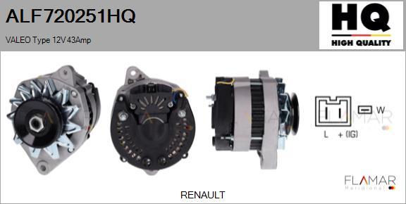 FLAMAR ALF720251HQ - Alternateur droxauto.com