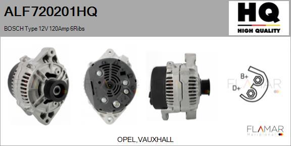 FLAMAR ALF720201HQ - Alternateur droxauto.com