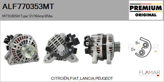 FLAMAR ALF770353MT - Alternateur droxauto.com