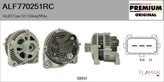 FLAMAR ALF770251RC - Alternateur droxauto.com