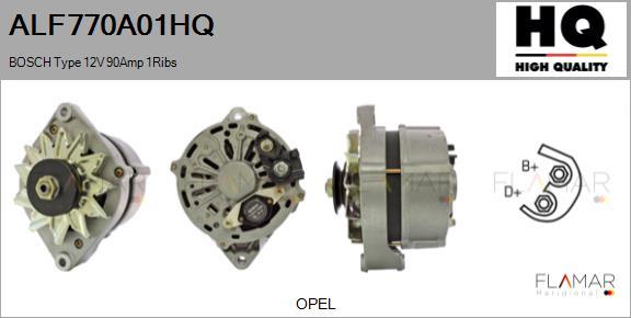 FLAMAR ALF770A01HQ - Alternateur droxauto.com