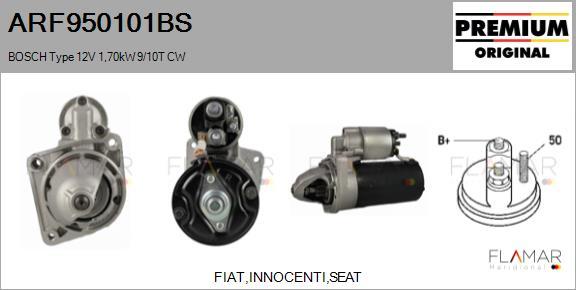 FLAMAR ARF950101BS - Démarreur droxauto.com