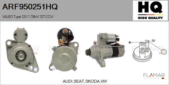 FLAMAR ARF950251HQ - Démarreur droxauto.com
