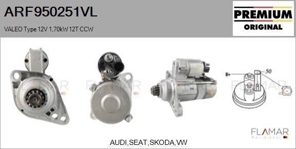 FLAMAR ARF950251VL - Démarreur droxauto.com