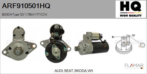 FLAMAR ARF910501HQ - Démarreur droxauto.com