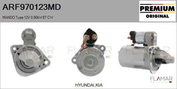 FLAMAR ARF970123MD - Démarreur droxauto.com