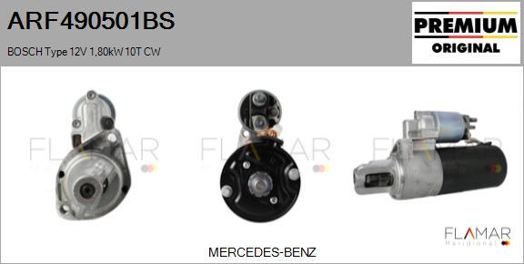 FLAMAR ARF490501BS - Démarreur droxauto.com