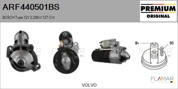 FLAMAR ARF440501BS - Démarreur droxauto.com