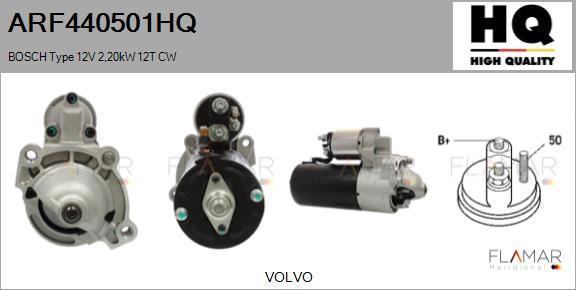 FLAMAR ARF440501HQ - Démarreur droxauto.com