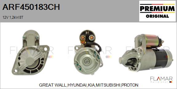 FLAMAR ARF450183CH
 - Démarreur droxauto.com