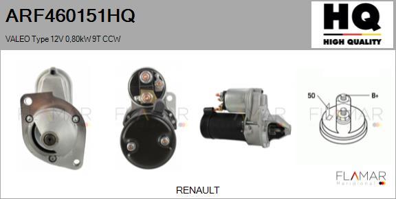 FLAMAR ARF460151HQ - Démarreur droxauto.com